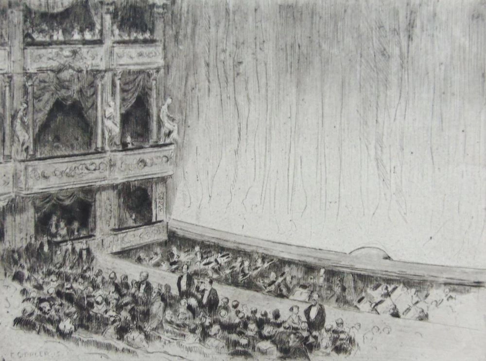 Nel Teatro dell'Opera di Berlino, 1915